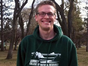 Jason Brown, Quinney College of Natural Resources' 2015 Outstanding Senior