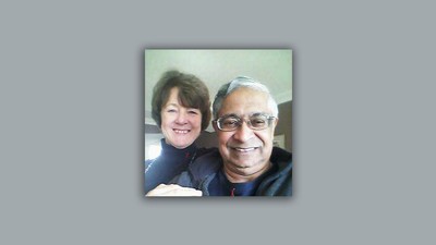 Judi Houston Rangesan and Rangesan Narayanan.