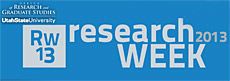 USU Research Week 2013 graphic