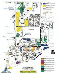 USU campus map