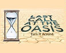 poster for 'Last Call at the Oasis' documentary