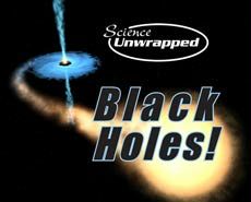 USU's Science Unwrapped logo for 'Black Holes' event