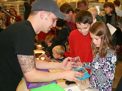 Children enjoy science activities