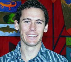 USU student, College of Science Valedictorian Victor Carlson, 2012