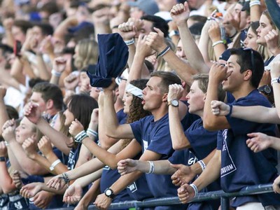 USU students singing the 'Scotsman'