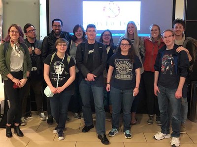 Group photo of USU’s Sigma Tau Delta.