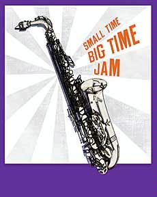 poster illustration for 'Small Time Big Time Jam