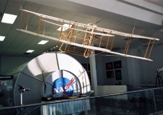 A quarter scale model of the Utah State Wright Flyer