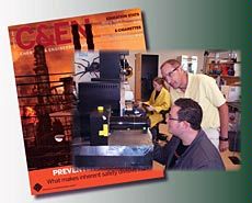 the cover of 'Chemical & Engineering News'