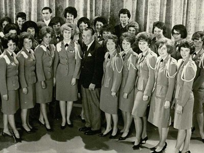 USU Sponsor Corp with Ed Sullivan.