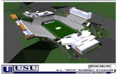 Artists rendering of the stadium 
