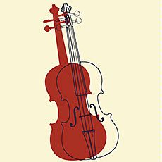 graphic illustration for USU Fall String Chamber Music Recital