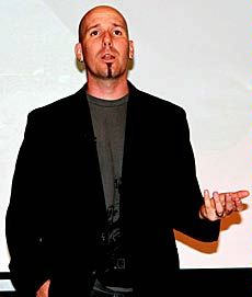 USU journalism professor Matthew LaPlante 