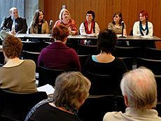 USU JCOM Career Day panel and audience