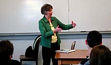 Nancy Conway at USU
