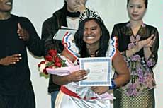 Carina Guaba, USU Miss International 2011