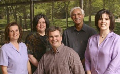 Staff members from the Student Support Services office