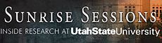 title illustration for USU Sunrise Sessions