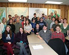 members of Karen Beard's class that contributed to research