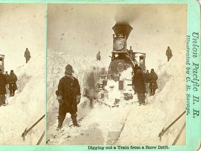 Union Pacific Railroad historic photo