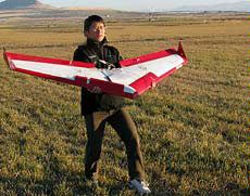 preparing plane for test flight