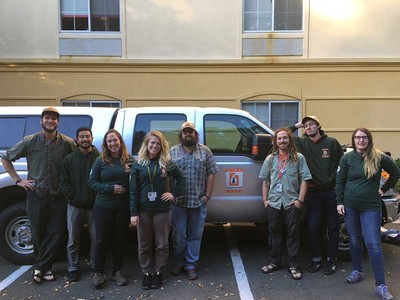 Utah Conservation Corps crew