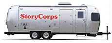 A StoryCorps MobileBooth