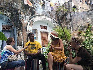 USU College of Humanities and Social Sciences Global Initiative students in Brazil