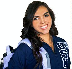 A USU Eastern student
