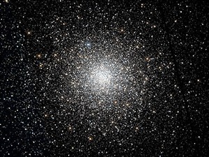 a NASA photograph of the Hercules Globular Cluster