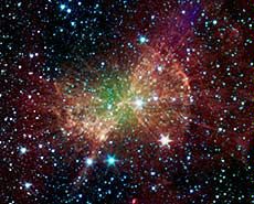 photo of the Dumbbell Nebula