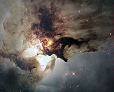 photo of the Lagoon Nebula