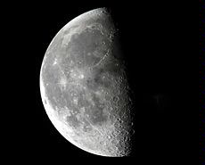 the Earth's moon