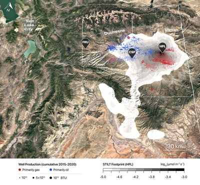 Map of Uinta Basin