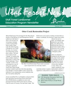 ‘Utah Forest News,’ a quarterly newsletter 