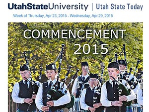 Utah State Today newsletter graphic
