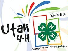 logo for Utah 4-H centennial