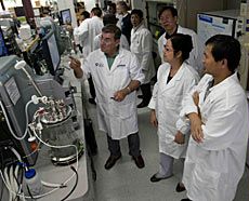 vaccine training in the lab