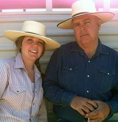 Jamie Keyes and her father, Jim Keyes
