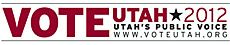 VoteUtah 2012 logo