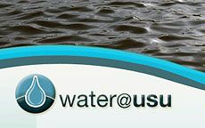 Water@USU logo/illustration