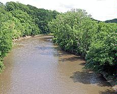 the Le Sueur River