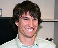 USU College of Science undergradute Clay Gunnell