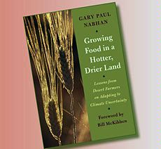 book cover for 'Growing Food in a Hotter, Drier Land'