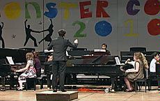 Performers from the 2010 USU Monster Concert