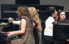 pianists from the 2010 USU Monster Concert