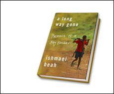 Illustration, book cover for A Long Way Gone