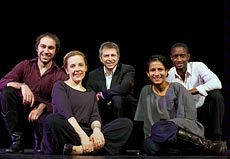 Actors from the London Stage group photograph