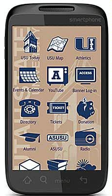 USU app, Android illustration