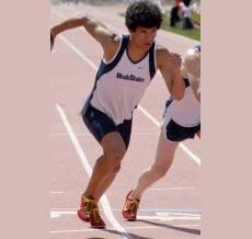 USU track, Chio Lopez